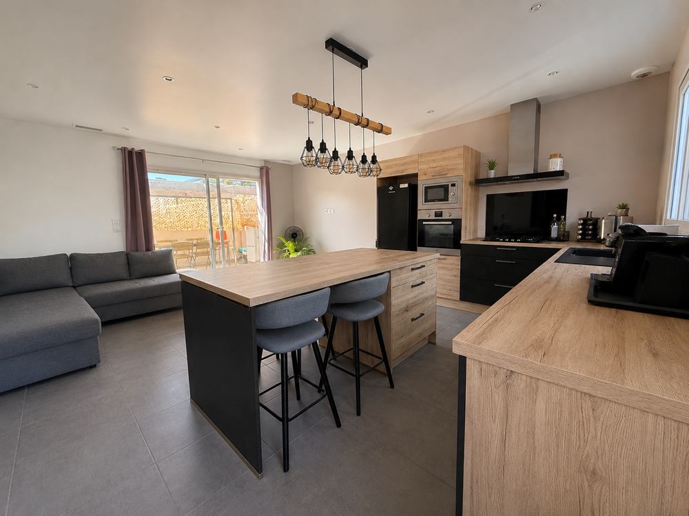 Vente Maison EXCLUSIVITE à BOLLENE - MAISON PLAIN PIED 75 M2 - 2019 - 3 CHAMBRES - TERRAIN 314 M2 - PISCINE HORS SOL 6X4v - Bollene