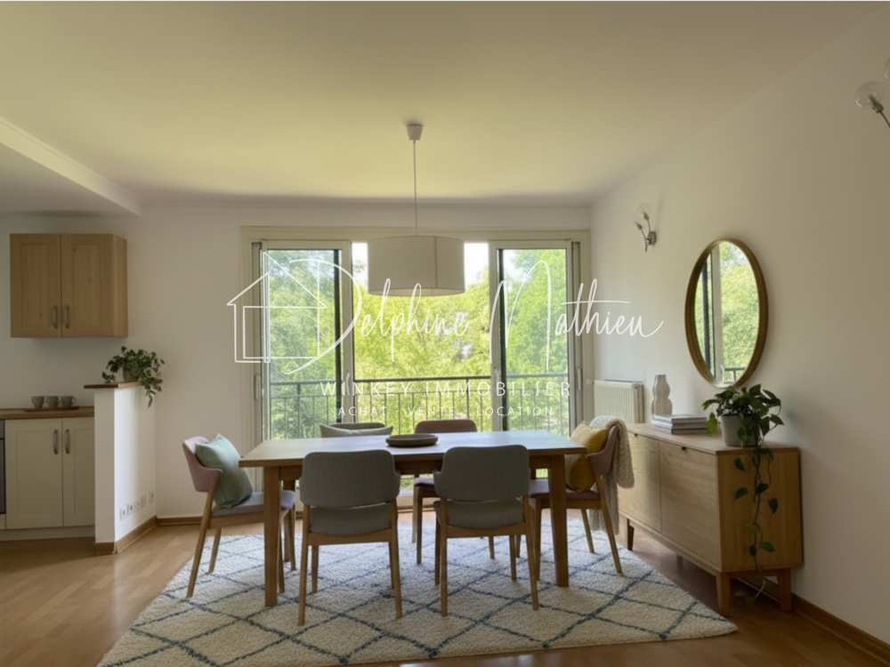 Bellevue Appartement traversant 4 pièces 63 m2 Vue dégagée sur parc