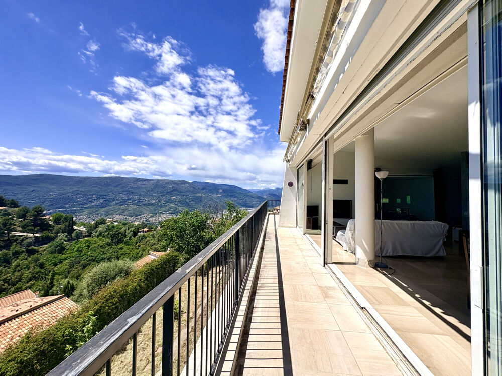 Aspremont Maison darchitecte vue mer panoramique exceptionnelle
