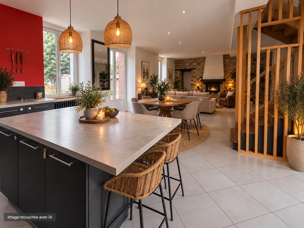 Maison de campagne rénovée 5 chambres