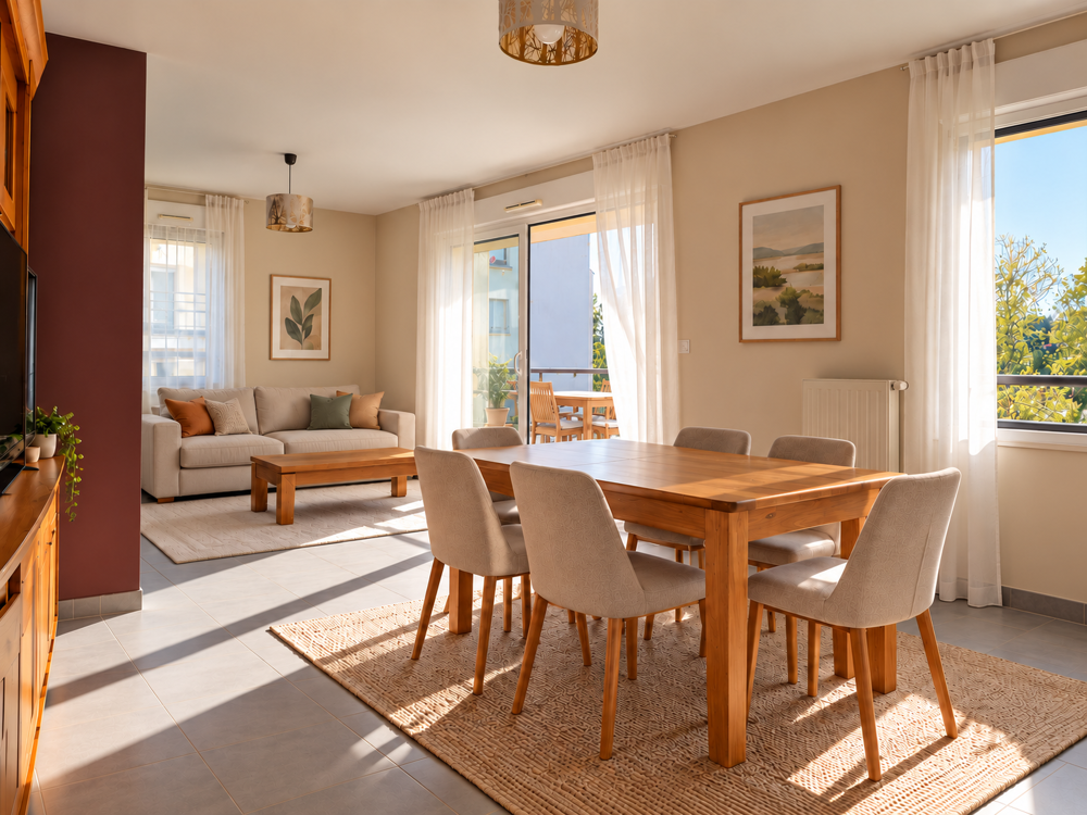 Vente Appartement THORIGNÉ-FOUILLARD   T4 79 m2   3 chambres   terrasse   ascenseur   garage Thorigne fouillard