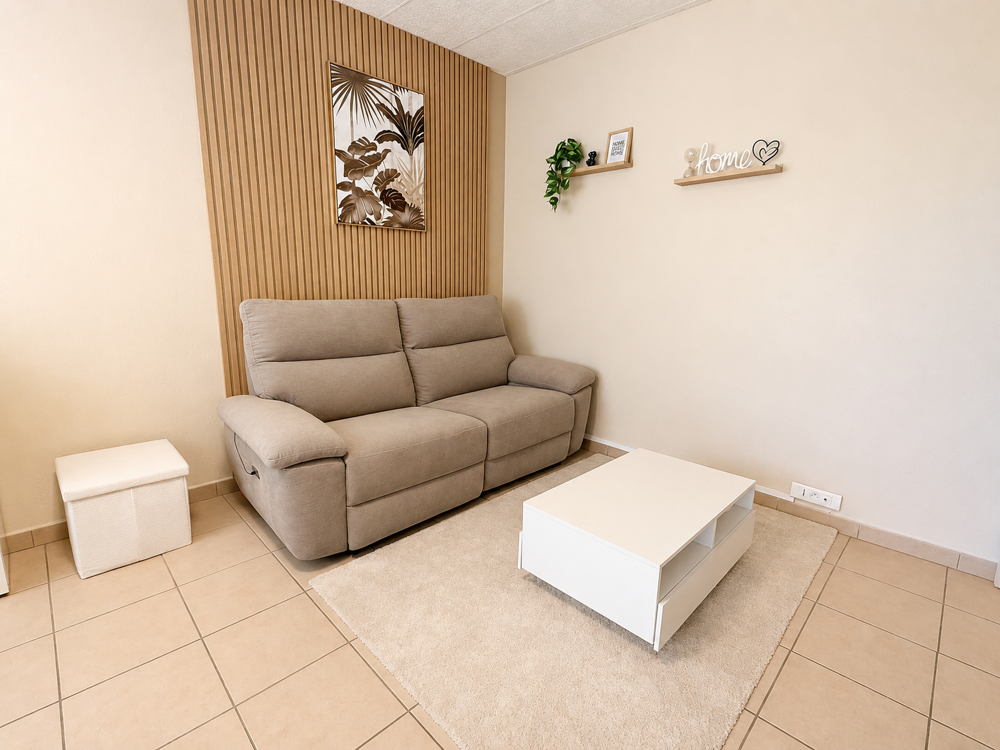 Nathalie SINARD vous présente à LAPALUD - APPARTEMENT SANS TRAVAUX 66 m2 - 3 CHAMBRES - BALCON - CAVE - RESIDE