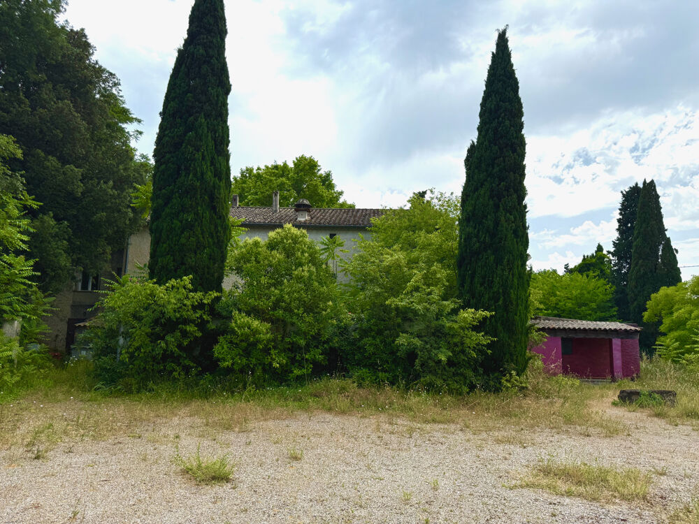 Vente Maison MAS DE CARACTÈRE À RÉNOVER À BOLLÈNE   427 m2   TERRAIN 4 263 m2   FORT POTENTIEL HABITATION OU COMMERCIAL Bollene