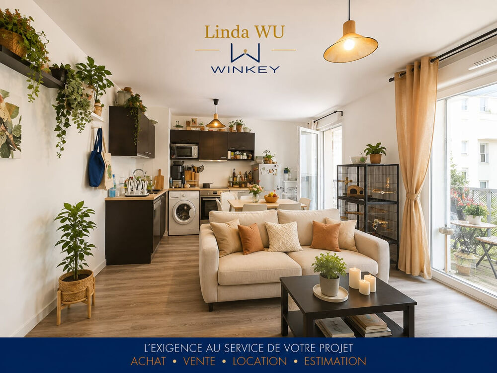 Vente Appartement T3 construction 2020 avec balcon, proche transport Villeneuve le roi