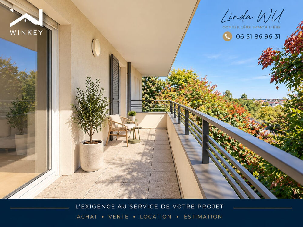 Vente Appartement T2 de 47 m2 Parc en Seine, avec terrasse et parking Villeneuve le roi