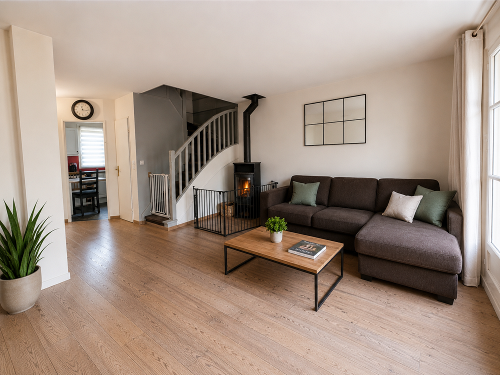 Vente Maison Nanterre Plateau - Maison 5P - Terrasse 90m2 Sud-Ouest - 2 stationnements - Proche Puteaux/La Défense Nanterre
