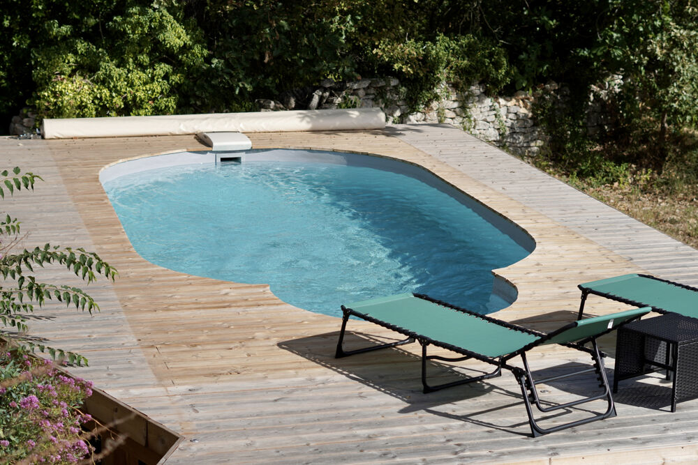 Vente Maison LE GARN - AUX PORTES DE L'ARDÈCHE - MAISON PLAIN PIED - 108M2 -3 CHAMBRES -  807M2 DE TERRAIN - PISCINE - GARA Le garn