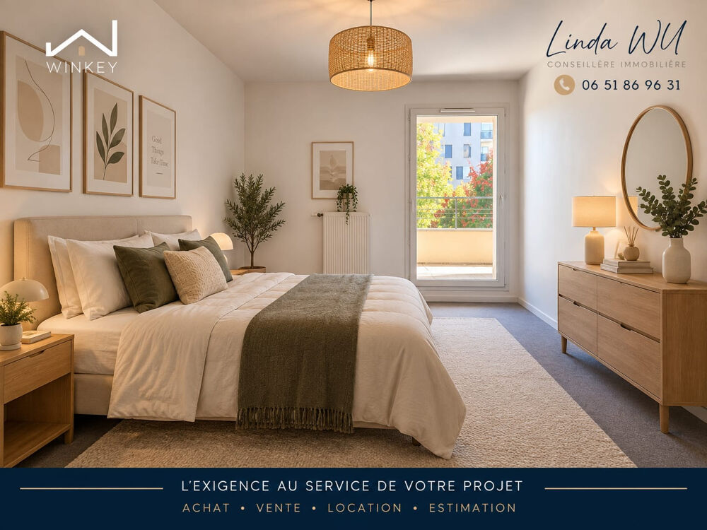 Vente Appartement T2 de 47 m2 Parc en Seine, avec terrasse et parking Villeneuve le roi