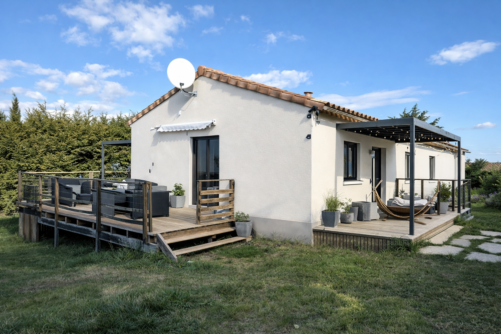 Vente Maison VILLA DE PLAIN PIED - VUE D�GAG�E SUR LA GARDE ADH�MAR -TERRAIN 820 M2 - 3 CHAMBRES La garde adhemar