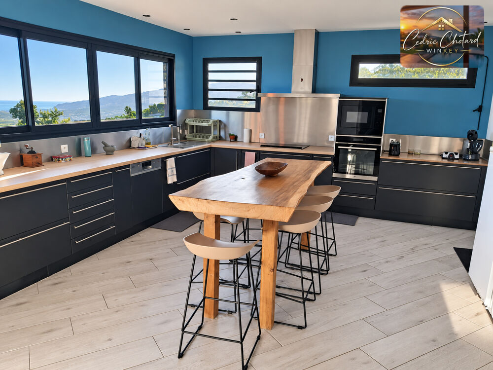 SAINT-PAUL BELLEMÈNE | VILLA 160 M2 AVEC PISCINE ET VUE MER PANORAMIQUE À 180o