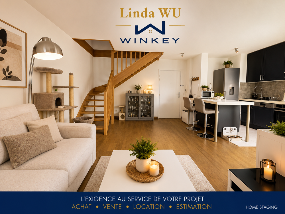Vente Duplex/Triplex Duplex 60 m2   2 extérieurs   2 parkings   Parc en Seine Villeneuve le roi