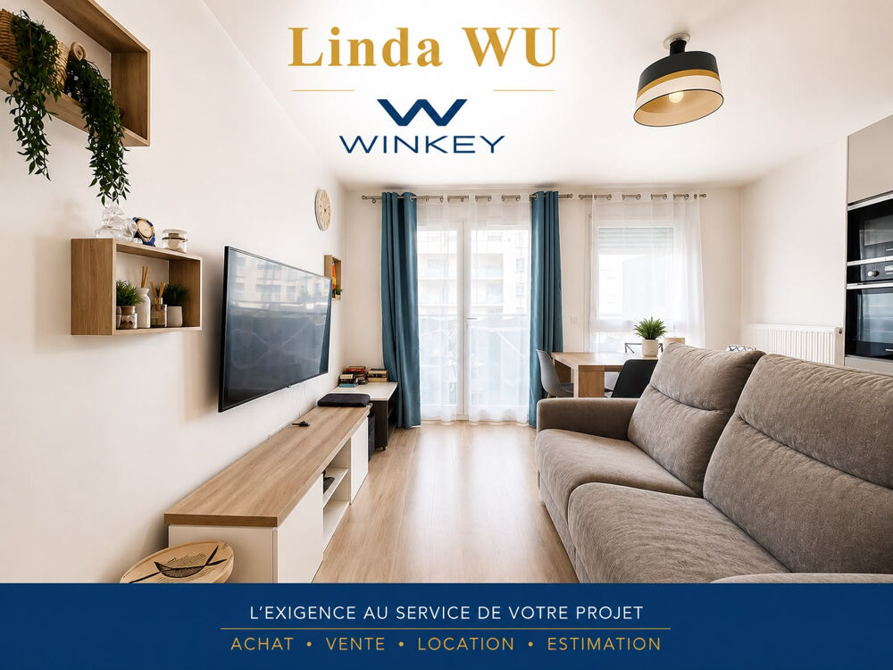 Vente Appartement A deux pas du Tram T9, dans une résidence récente, 4 pièces de 73 m2 avec balcon et parking. Choisy le roi