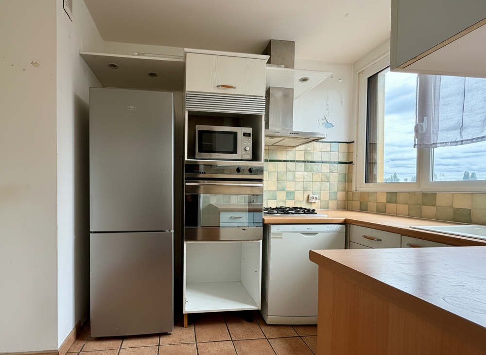 Appartement F3 de 60m2 à vendre Mantes la Jolie