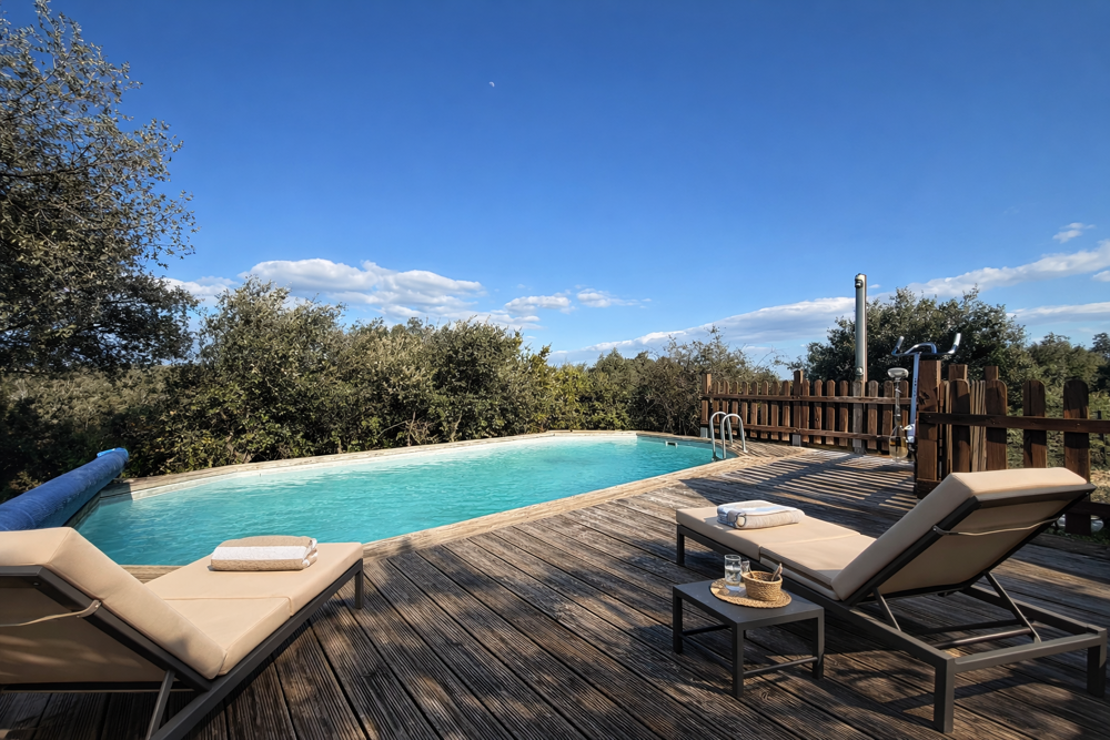 Vente Maison EXCLUSIVITÉ - GORGES DE L'ARDECHE   MAISON DE PLAIN PIED - 4 CHAMBRES - PISCINE ET JARDIN À L'ABRI DES REGARDS Bidon