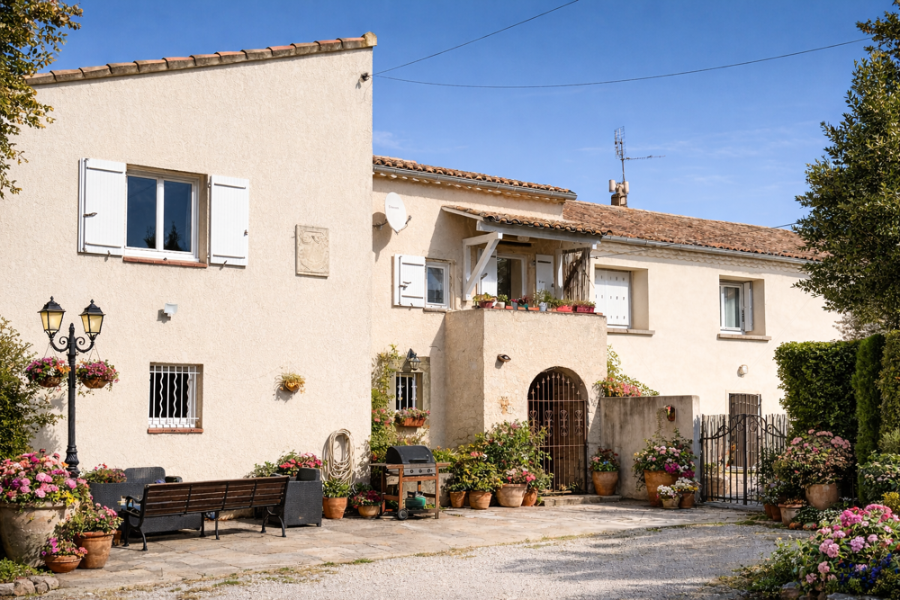 Vente Maison Propriété avec gîte rentable, sans travaux, entre Pierrelatte et Bourg-Saint-Andéol Pierrelatte