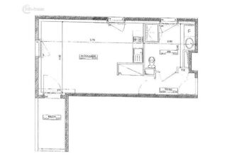  Appartement  vendre 1 pice 33 m