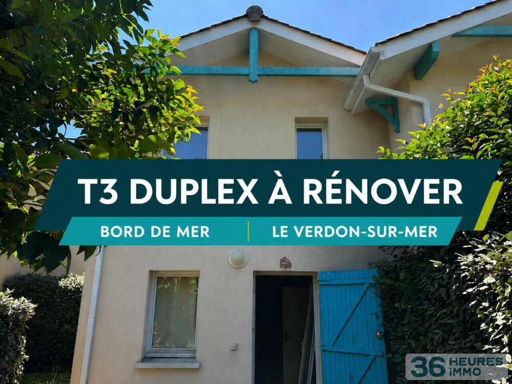 vente Appartement - 3 pièce(s) - 39 m² Le Verdon-sur-Mer (33123)