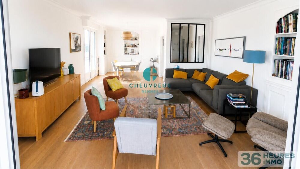 vente Appartement - 5 pièce(s) - 116 m² Rennes (35000)