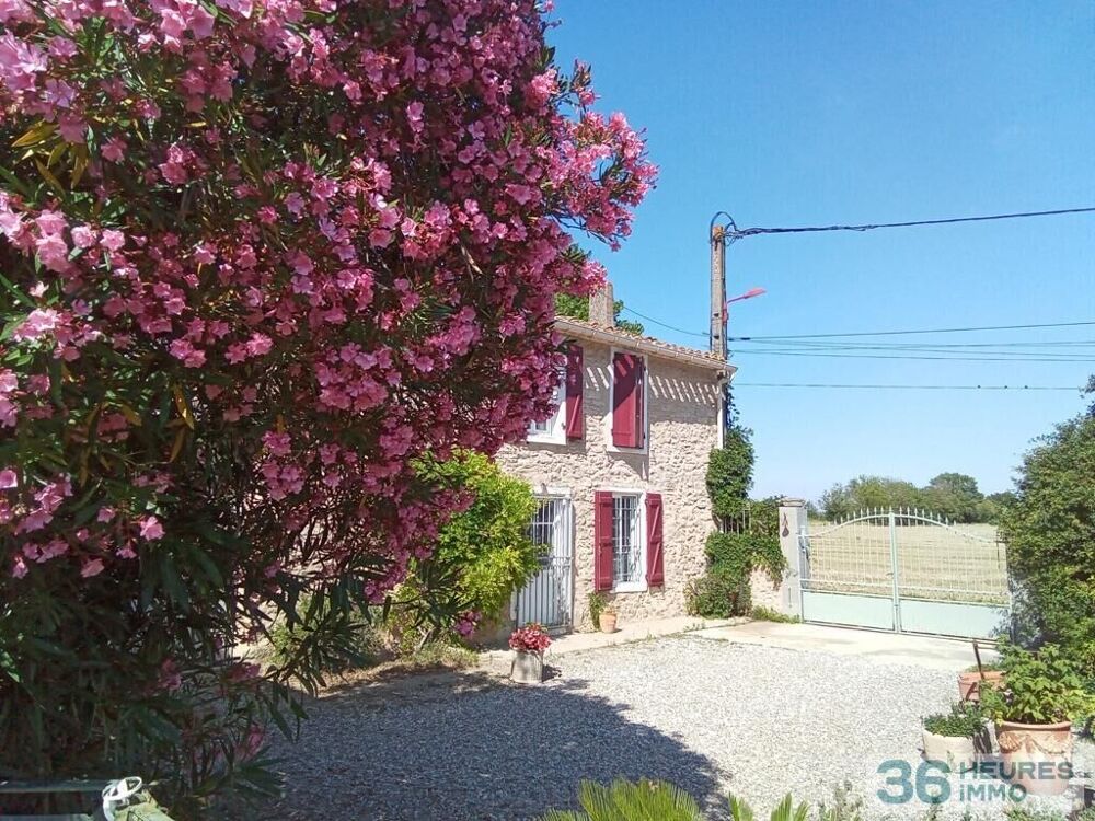 Maison de Charme restaurée à Vendre à Badens (11800) en ....