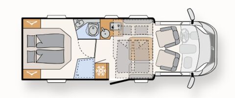 Annonce voiture DETHLEFFS Camping car 85199 €