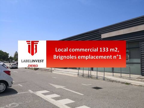   Brignoles, Local commercial - 133 m2  - Emplacement n1 