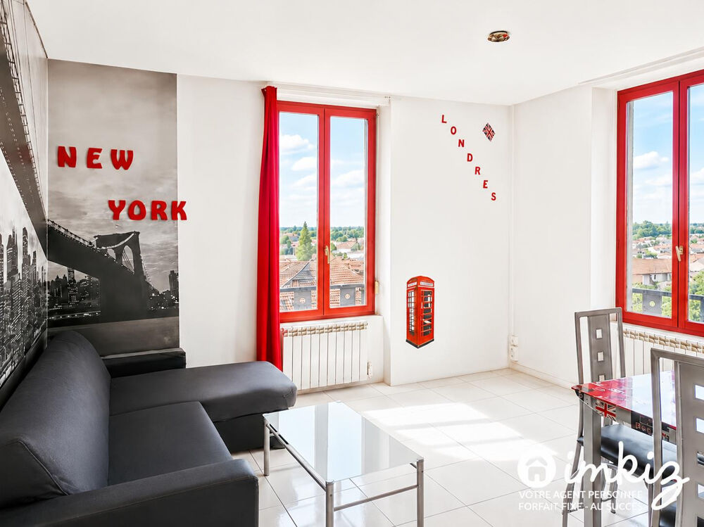 Vente Appartement T2 lumineux au calme, cave et parking en résidence Vaulx-en-velin