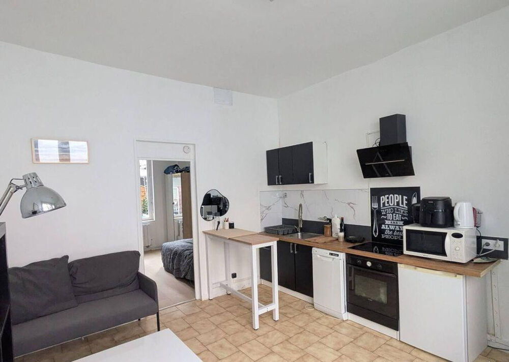 Location Appartement Beau T2 meublé 34m² avec cour privée Lille