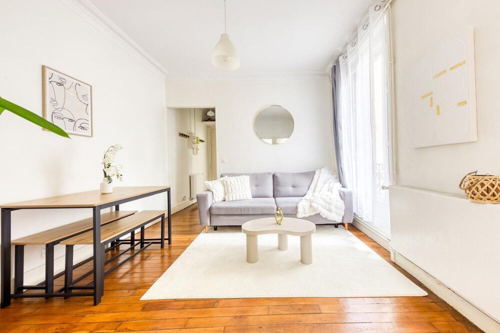 Location Appartement Superbe 3P meublé 40m² au calme Pantin