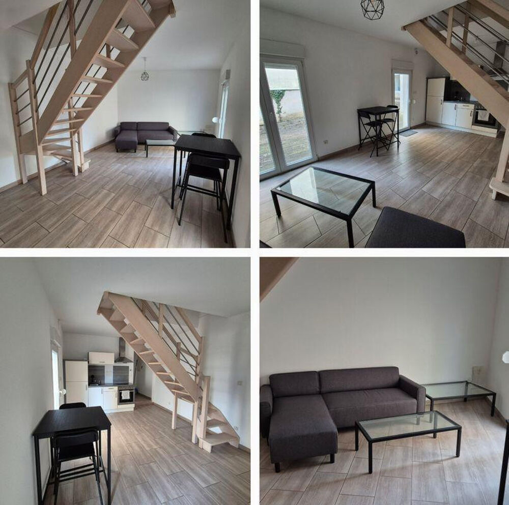Location Appartement Charmant Duplex 38m² avec Jardin Privatif 60m² Mulhouse