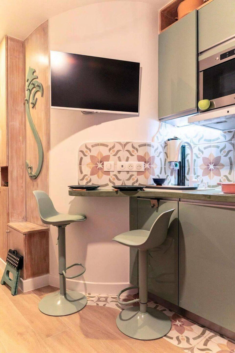 Location Appartement Studette Cosy/High-tech – 11 m² – Plaine Monceau Paris 17