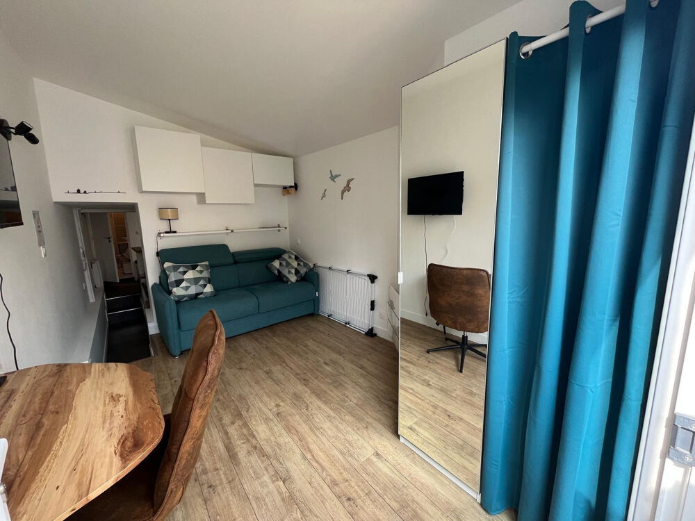 Studio meublé avec grande terrasse à La Rochelle