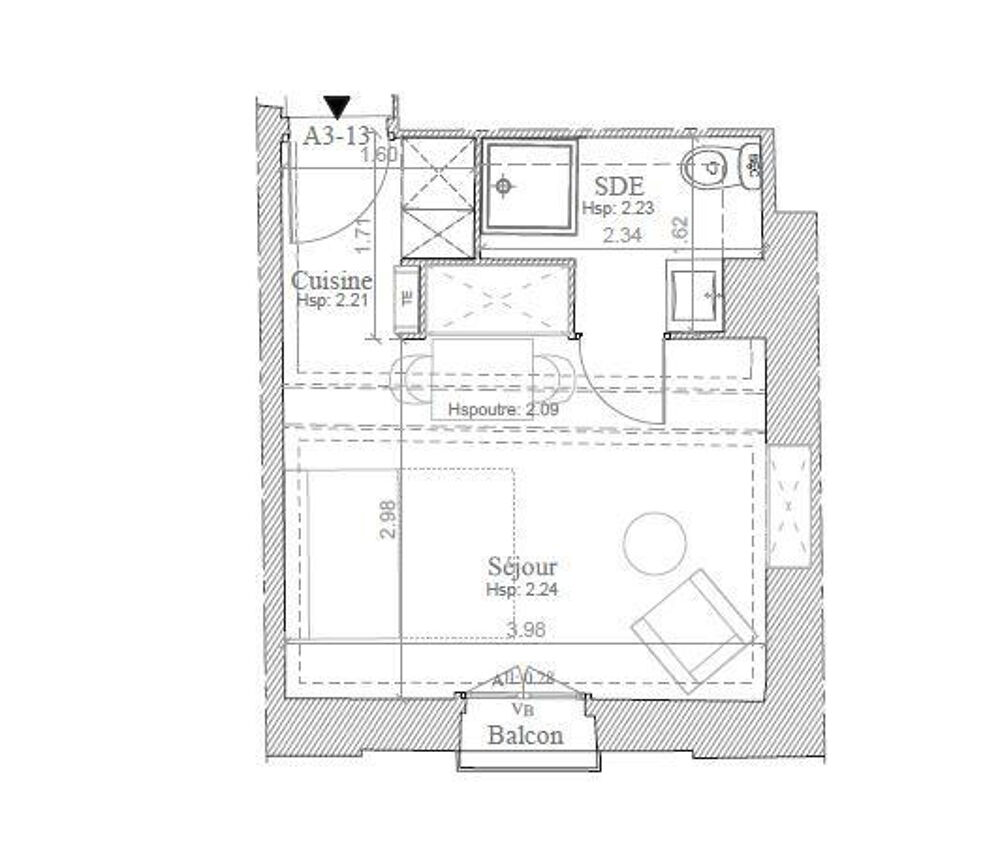 Location Appartement Studio – Centre historique Montpellier Montpellier