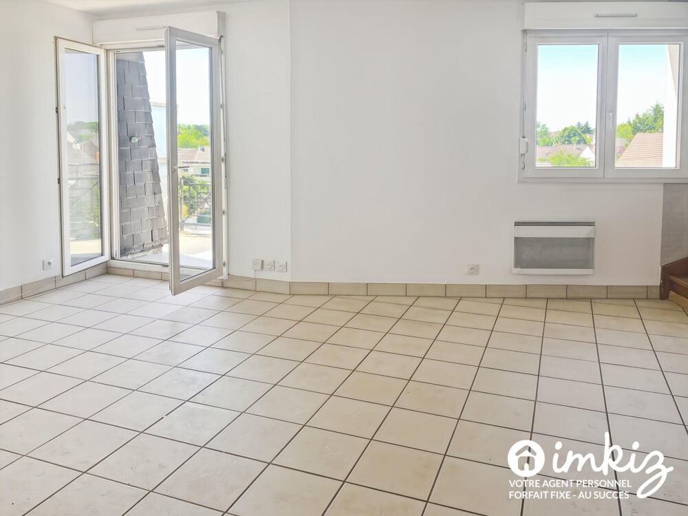 Duplex 2 pièces avec balcon, cave et parking