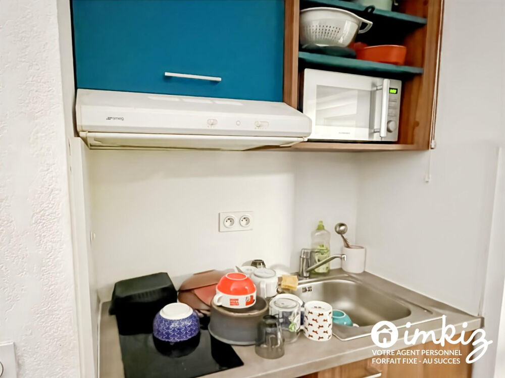 Vente Appartement studio meublé 23 m², terrasse de 9 m² et box Marseille 5