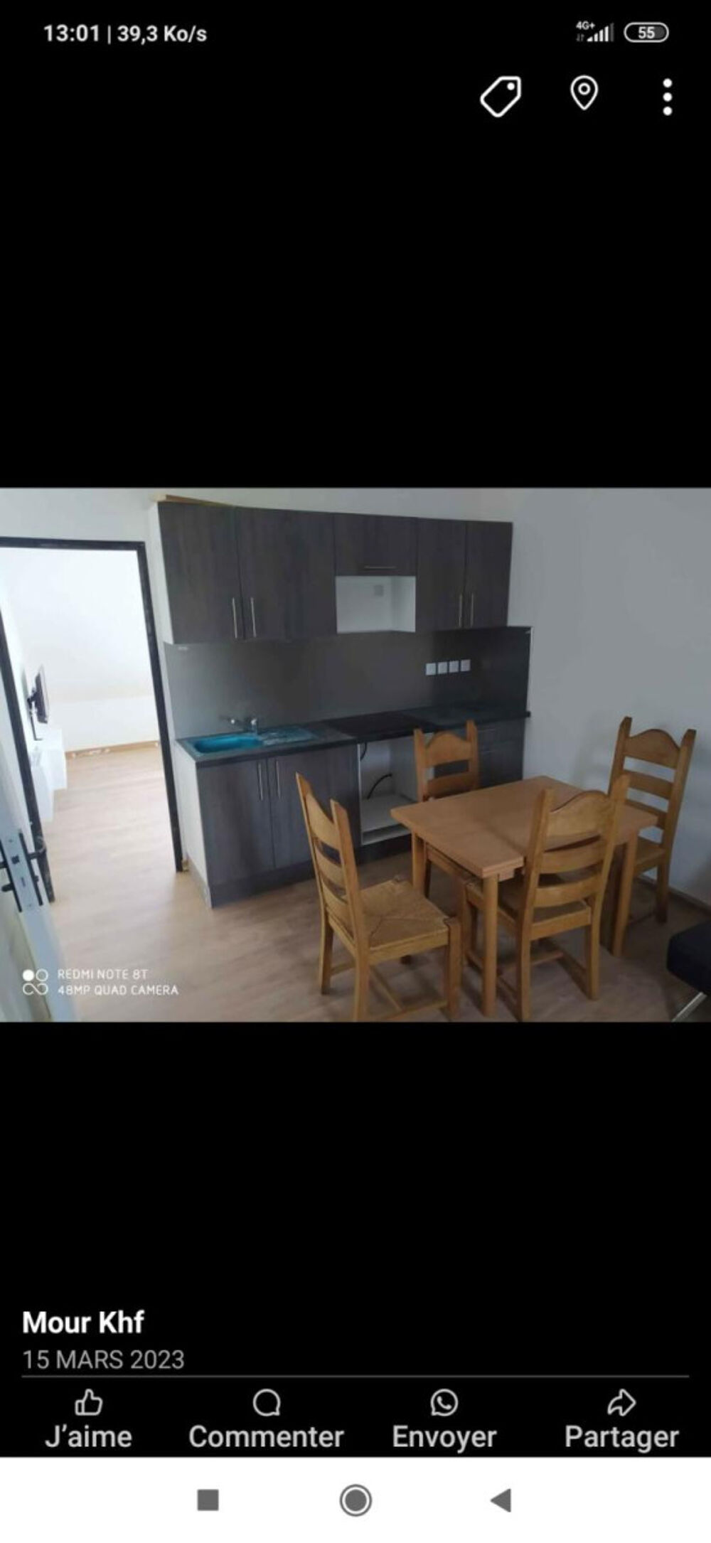 Location Appartement Appartement type 2 tout équipé Anzin Anzin