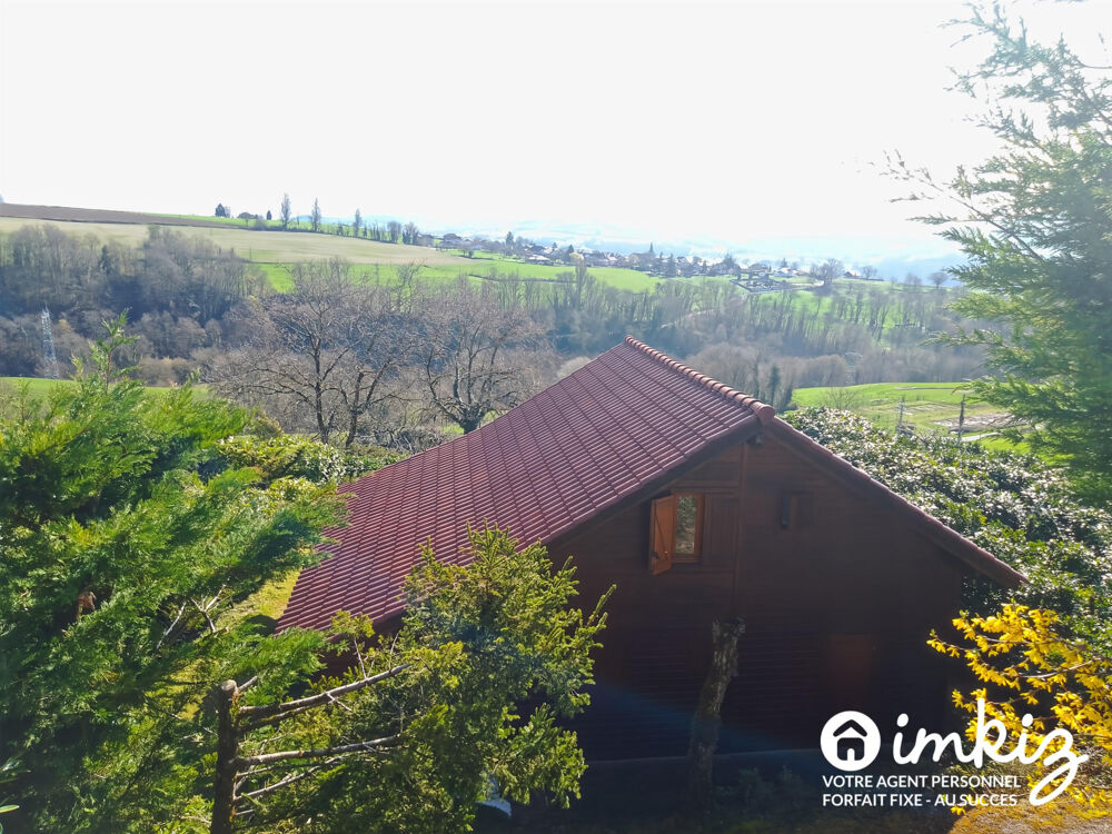 Vente Maison Maison ossature bois style chalet,  vue imprenable Challonges