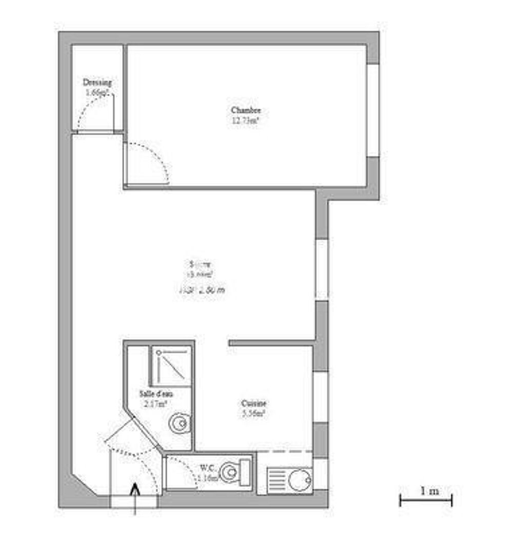 Location Appartement 2 pièces à louer àMarseille La Timone Marseille 5