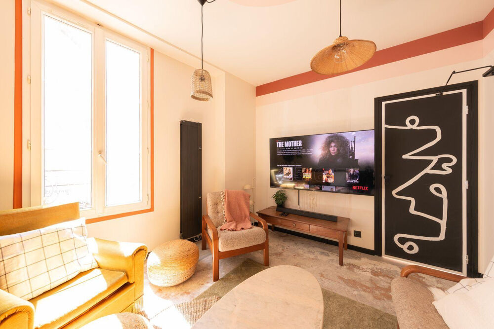 Location Maison Couple Room in a Premium Coliving House Paris 20th Paris 20