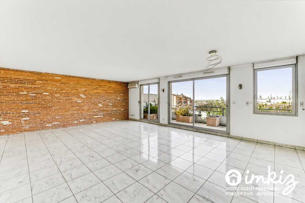 Vente Appartement Côte Pavée - T5 - 4ch -2 terrasses-2 gar. boxés Toulouse