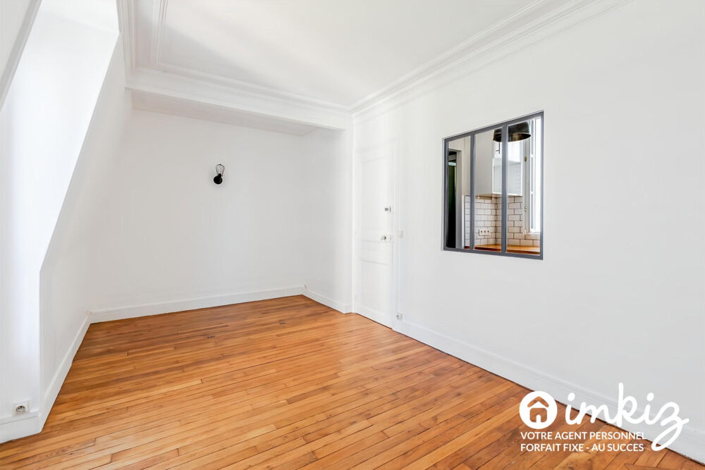 Vente Appartement Charmant 2 pièces rénové – Dernier étage  Lumineux Paris 15
