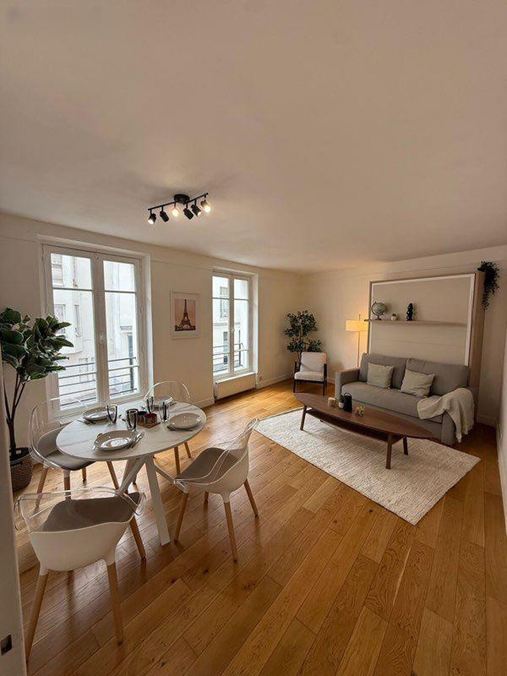Location Appartement 52m2 meuble 2 couchages 1 chambre métro Charonne Paris 11