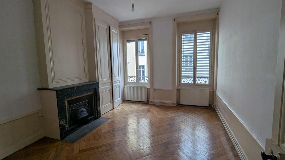 Location Appartement F2+2 alcoves, métro SaxeGambetta, 62m2, charme Lyon 7