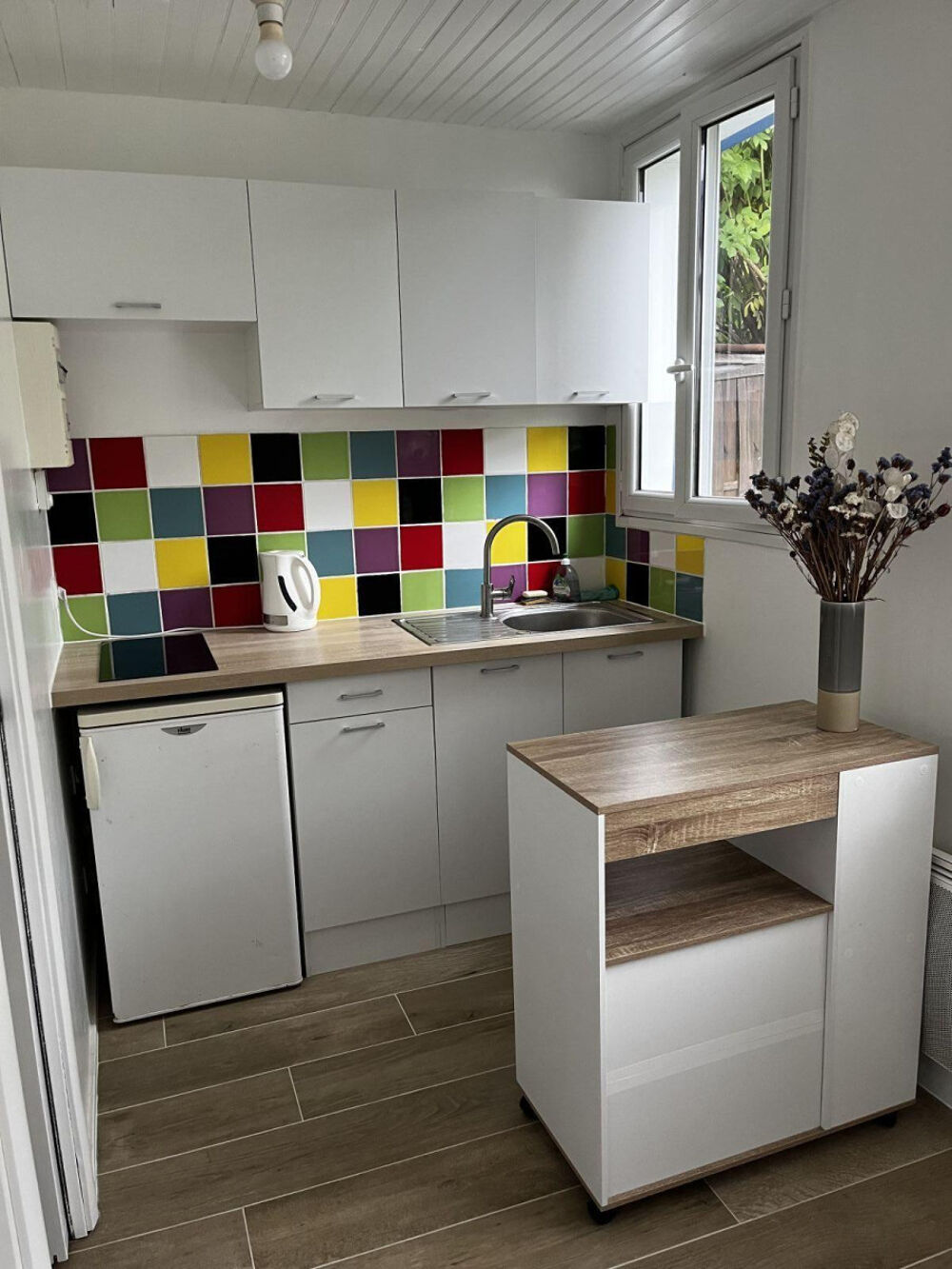 Location Appartement Beau T1 meublé 20m² avec jardin en bord de Vilaine Rennes
