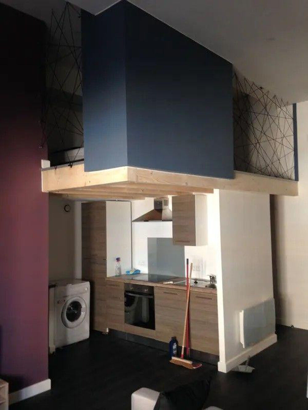 Location Appartement Beau loft meublé 36m² loi Carrez ( 56m² au sol) Saint-Étienne