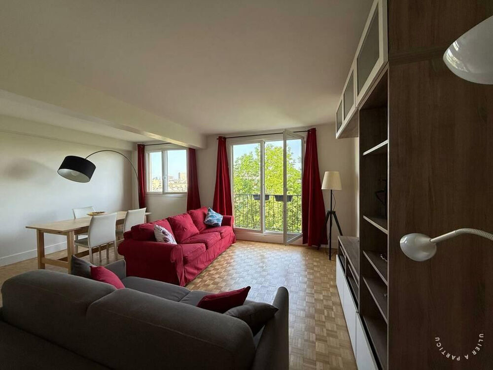 Location Appartement Beau 3P meublé 60m² sans vis-à-vis avec balcon Paris 15