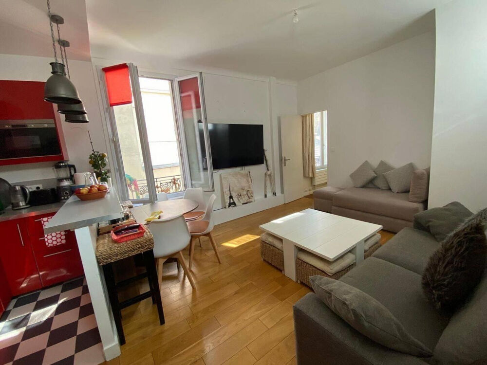 Location Appartement CHARMANT 2P 35m2 MEUBLÉ PARIS 17ÈME Paris 17
