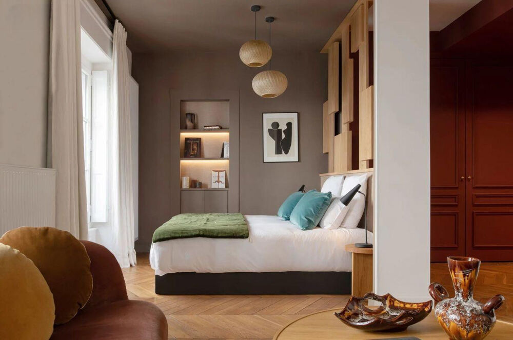 Location Appartement T1 bis à Paris 16è meublé haut de gamme Paris 16