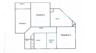  Appartement � louer 4 pi�ces 63 m�