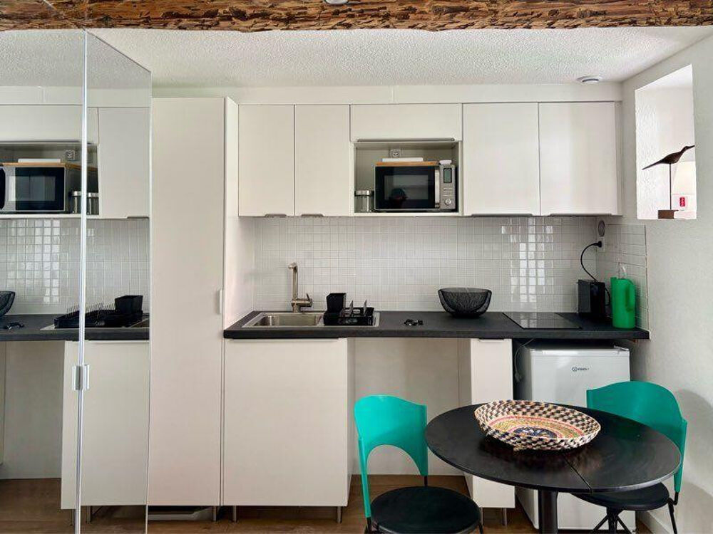 Location Appartement Studio meublé rénové + terrasse – calme – Dupuy / Toulouse