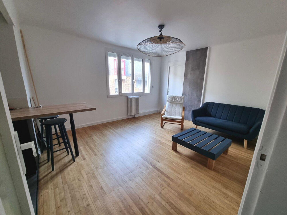 Location Appartement Beau 3P meublé 54m² refait à neuf Nantes